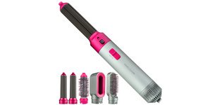 Multihairstyler 4 en 1 PC-HAS 3132, gris/rose