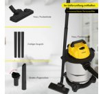 Aspirateur eau & poussière BS 6058, inox, 20 L