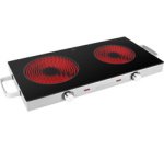 Double plaque de cuisson PC-DKP 1211, inox