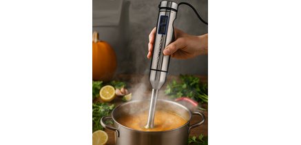Hand blender PC-SM 1317, 1,000 watts, stainless steel