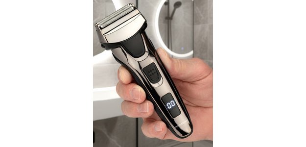 Rasoir pour homme PC-HR 3140, chromé/noir