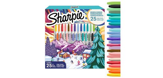 Marqueur permanent FINE, Holiday Pack de 25