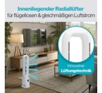 Ventilateur colonne PC-TVL 3152, blanc