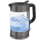 Bouilloire PC-WKS 1322, 1,7 L, verre / dark inox