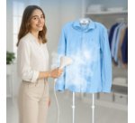 Défroisseur vapeur TDC 3809, blanc/argent