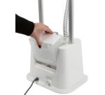 Défroisseur vapeur TDC 3809, blanc/argent