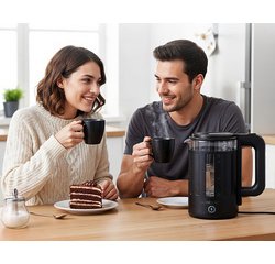 Kettle WK 3837, 1.7 liter, black