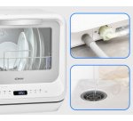 Mini-lave-vaisselle TSG 5704, blanc