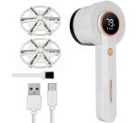 Rasoir antipeluches PC-TC 3129, USB-C, blanc