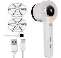 Rasoir antipeluches PC-TC 3129, USB-C, blanc