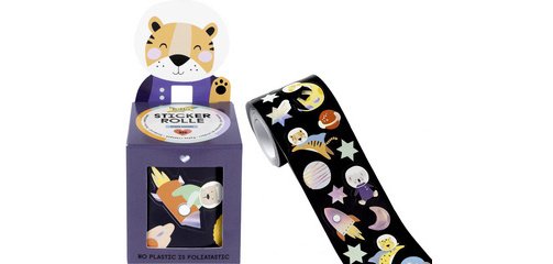 Sticker SPACE SAFARI, sur rouleau, 4 m