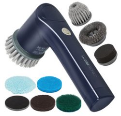 Brosse électrique ERB 3815, bleu/gris
