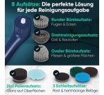 Brosse électrique ERB 3815, bleu/gris