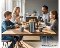 Bouilloire PC-WK 1290, 1,5 litre, graphite