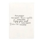 Serviette pour snack 'DAILY Collection'