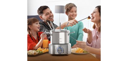 Service à fondue PC-FD 1288, inox