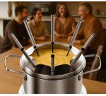 Service à fondue PC-FD 1288, inox