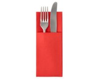 Serviette pochette 'ROYAL Collection', rouge