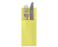 Serviette pochette 'ROYAL Collection', vert citron