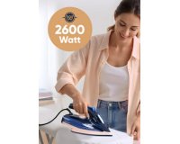 Fer à repasser vapeur PC-DB 3126, bleu/rosé
