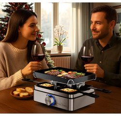Raclette-gril PC-RG 1301, pour 4 personnes