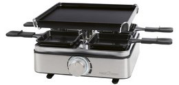 Raclette grill PC-RG 1301, for 4 people