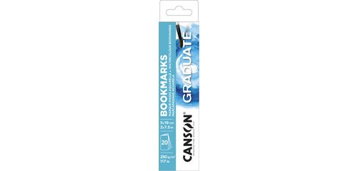 Marque-pages GRADUATE AQUARELLE, 50 x 190 mm