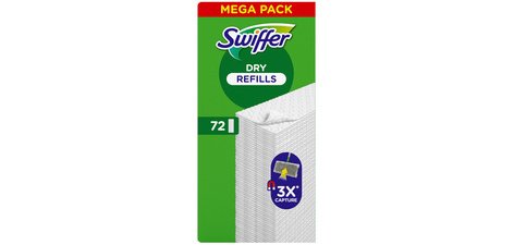 Serpillère sèche, pack de recharge de 18