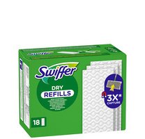 Serpillère sèche, pack de recharge de 18
