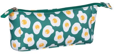 Trousse 'Oeuf sur le plat', en polyester,