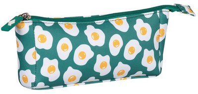 Trousse 'Oeuf sur le plat', en polyester,