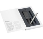 Set cadeau  swift palladium, avec étui en cuir