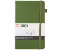 Carnet, 130 x 210 mm, ligné, aiguille de pin