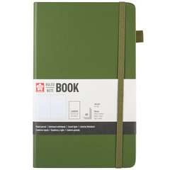 Carnet, 130 x 210 mm, ligné, aiguille de pin