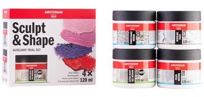 ROYAL TALENS AMSTERDAM Set de modelage, 4x 120 ml