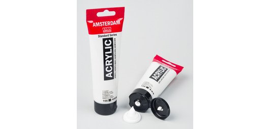 ROYAL TALENS Amsterdam Acrylic Paint, Titanium White