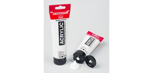 ROYAL TALENS Peinture acrylique AMSTERDAM, blanc de titane
