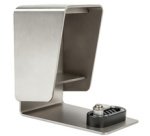 Mini-kluis voor sleutels inox, voor 1 sleutelbos, zilver