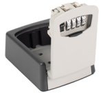 Mini-coffre à clés, pour 1 trousseau, gris