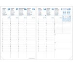 Agenda PLANNING 21 SD, 2026/2027, 16 mois, bleu
