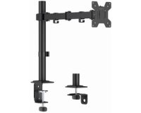 Bras support pour écran, longueur bras 376 mm, noir