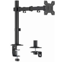 Bras support pour écran, longueur bras 376 mm, noir