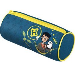 Round 'KIDS' HARRY POTTER pencil case, blue