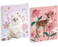 Cahier de textes Lovely, assorti