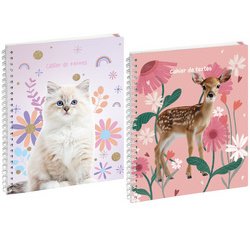 Cahier de textes Lovely, assorti