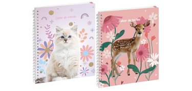 Cahier de textes Lovely, assorti