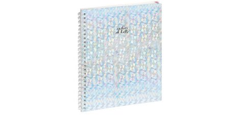 Cahier de textes Holographik Diamant 17 x 22 cm - Visuel
