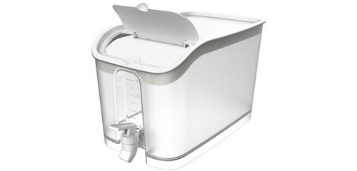 Drink dispenser, 5 L, transparent with lid