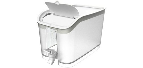 Distributeur de boisson, 5 L, transparent avec couvercle