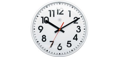 NXT quartz wall clock, diameter: 260 mm